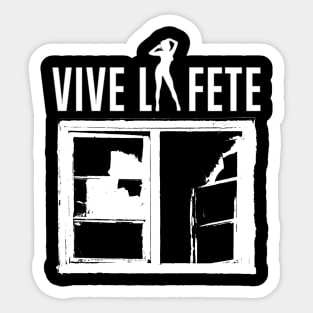 Vive La Fete Sticker